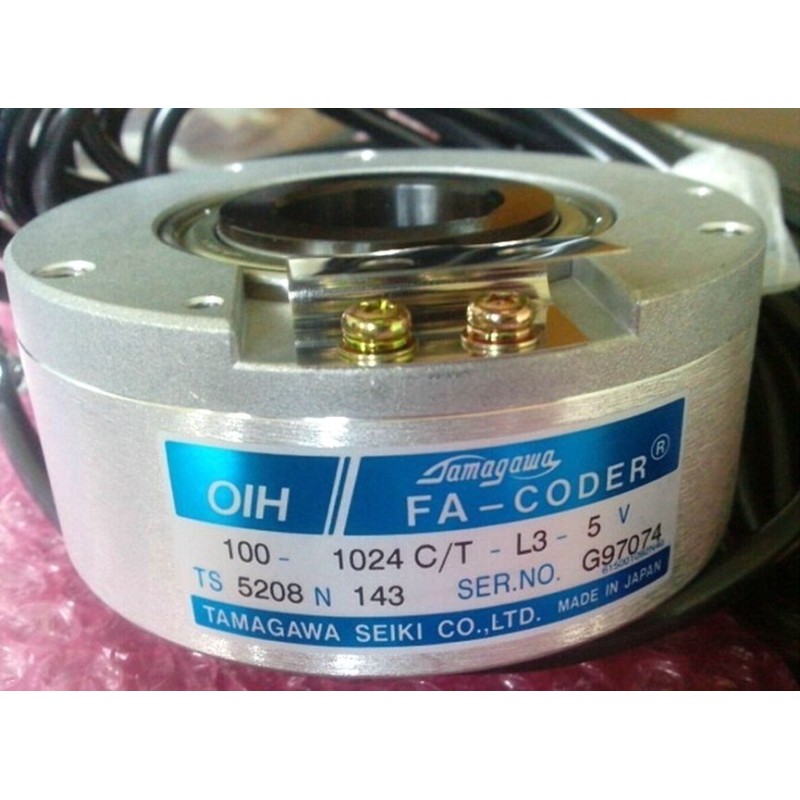 Tamagawa OIH FA-CODER TS5208N143 Encoder | High-Resolution Rotary Encoder for Industrial Automation