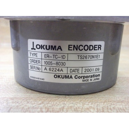 Okuma ER-TC-1D TS2670N1E1 1005-8030 Encoder     -     Okuma ER-TC-1D TS2670N1E1 Encoder - High Precision Rotary Encoder for Indu