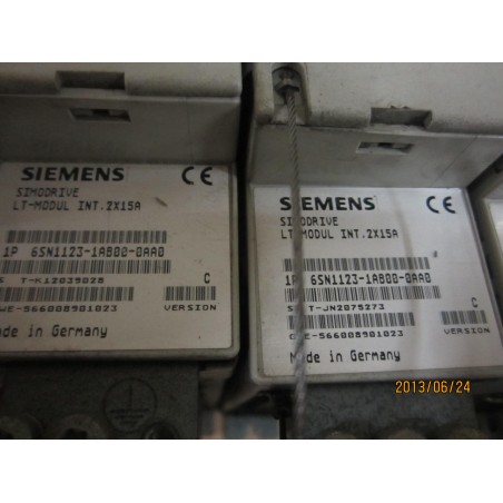 Siemens 6SN1123-1AB00-0AA0 Simodrive 611 Power Module | High-Performance Industrial Drive Power Module