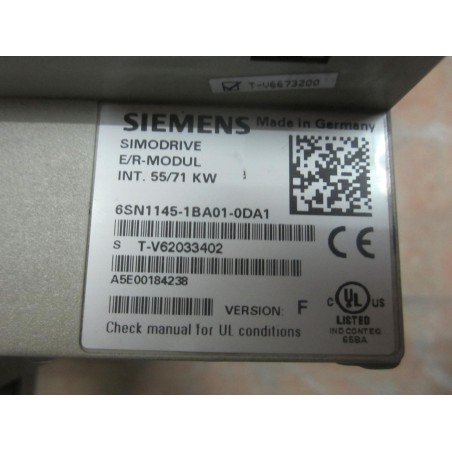Siemens Simodrive 611 Infeed Module - Precision Control & Efficiency