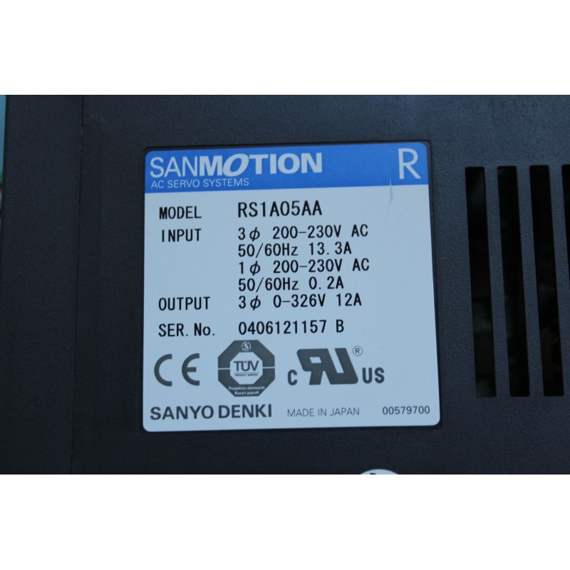 Sanyo Denki RS1A05AA Servo Motor Drive | High Precision & Reliable Performance