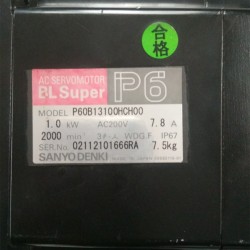 Sanyo Denki P60B13100HCH00 Servo Motor - High Precision, High Torque, Energy Efficient