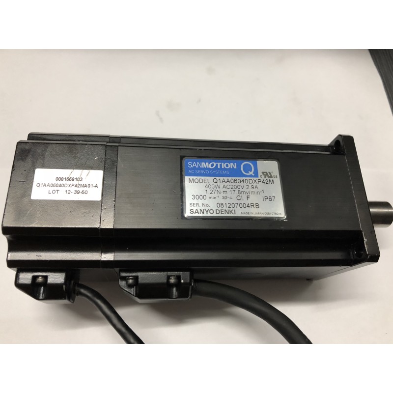 Sanyo Denki Q1AA06040DXP42M Servo Motor | High Precision & Reliable | Buy Online