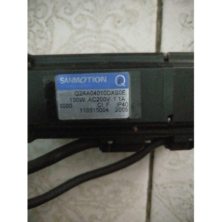 Sanyo Denki Q2AA04010DXS0E Servo Motor - High Torque, Precision Control