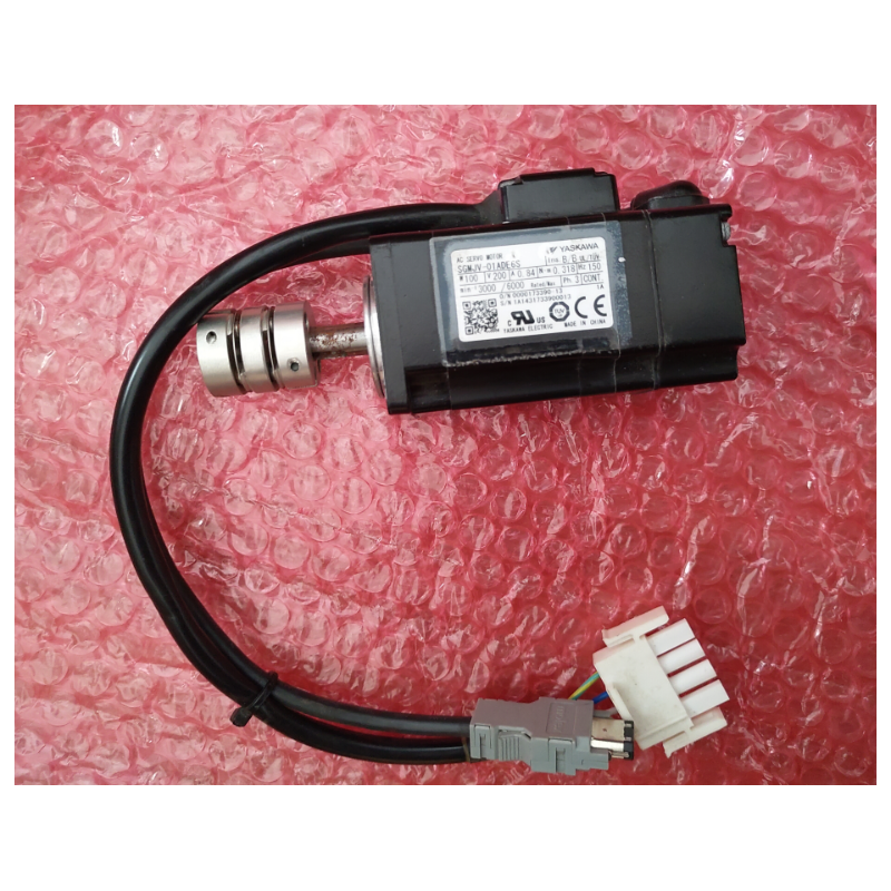 Yaskawa SGMJV01ADE6S 100W Servo Motor | High Precision, Compact Design