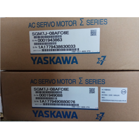 Yaskawa SGM7J-08AFC6E Servo Motor 750W | High Precision & Reliable Performance
