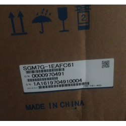 Yaskawa SGM7G-1EAFC61 Servo Motor 15kW | High-Performance Industrial Servo Motor