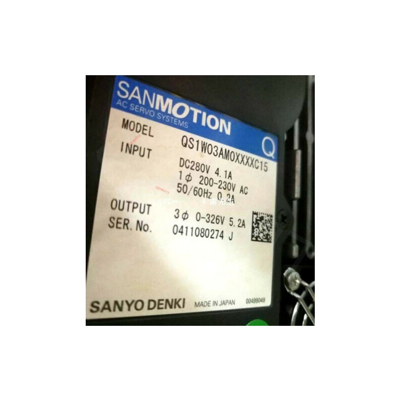 Sanyo Denki QS1W03AM0XXXXC15 Servo Motor Drive | High Precision Motion Control