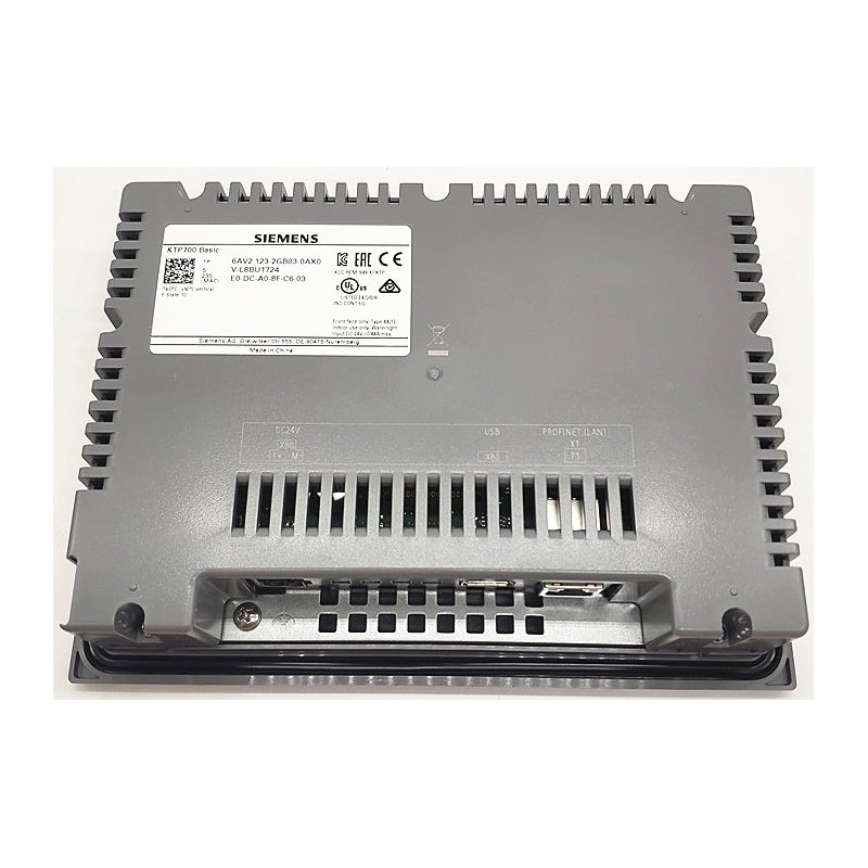 Siemens 6AV2123-2GA03-0AX0 KTP700 Basic DP - 7-inch HMI Panel with Profibus DP