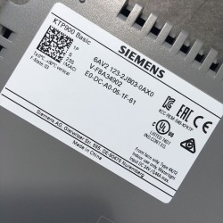 Siemens 6AV2123-2JB03-0AX0 KTP900 Basic HMI Panel - High-Resolution, Durable, and Efficient