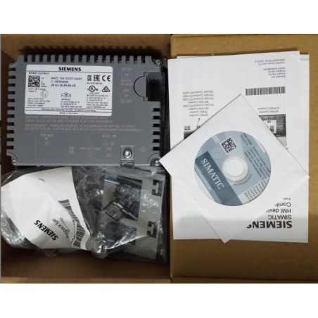 Siemens 6AV2124-2DC01-0AX0 KTP400 Comfort HMI Panel – High-Resolution 4-inch Touchscreen