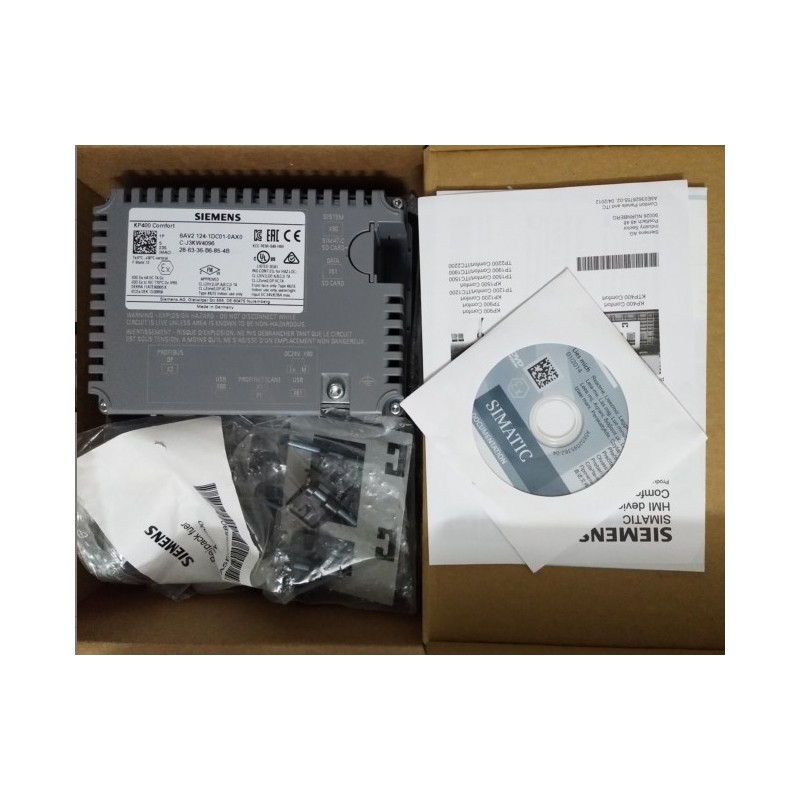 Siemens 6AV2124-1DC01-0AX0 KP400 Comfort HMI Panel | High-Resolution Touchscreen Interface