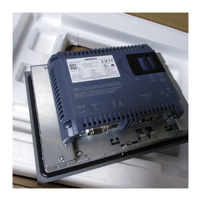 Siemens 6AV2124-1JC01-0AX0 KP900 Comfort 9.0 Inch TFT Operator Panel | High-Resolution HMI