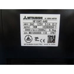 Mitsubishi HF-104T-A48 Servo Motor – 1kW 3000RPM | High-Performance Motion Control