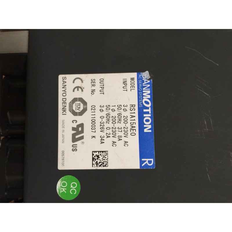 Sanyo Denki Sanmotion RS1A15AE0 Servo Drive | High Precision Motion Control