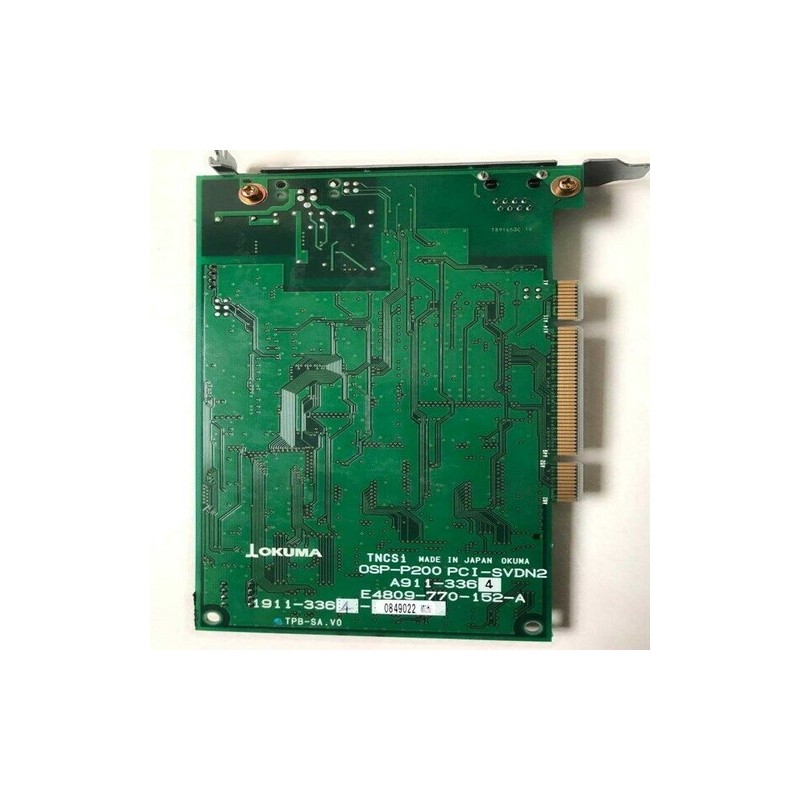 Okuma OSP-P200 PCI-SVDN2 Board for Precision Machinery      -      Okuma OSP-P200 PCI-SVDN2 E4809-770-152-A A911-3364 Board | Hi