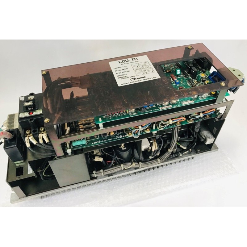 Okuma LDU-TR DC Servo Drive: Precision Y-Axis Control      -      Okuma LDU-TR DC Servo Drive | Y Axis 42A 3P 200/220V CNC Preci