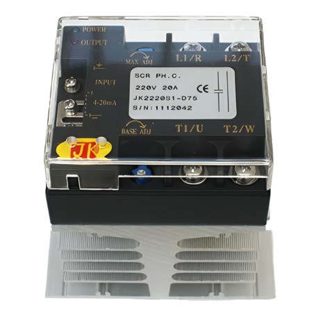 Single Phase Thyristor Power Regulator - Precision Phase Angle Control | High Efficiency