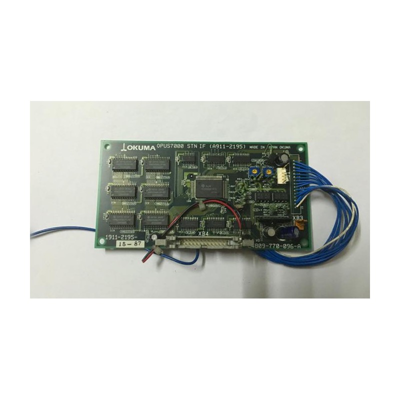 Okuma CNC E4809-770-096-A Opus7000 STN 1F Board    -     Okuma CNC E4809-770-096-A Opus7000 STN 1F Board | High-Performance CNC 