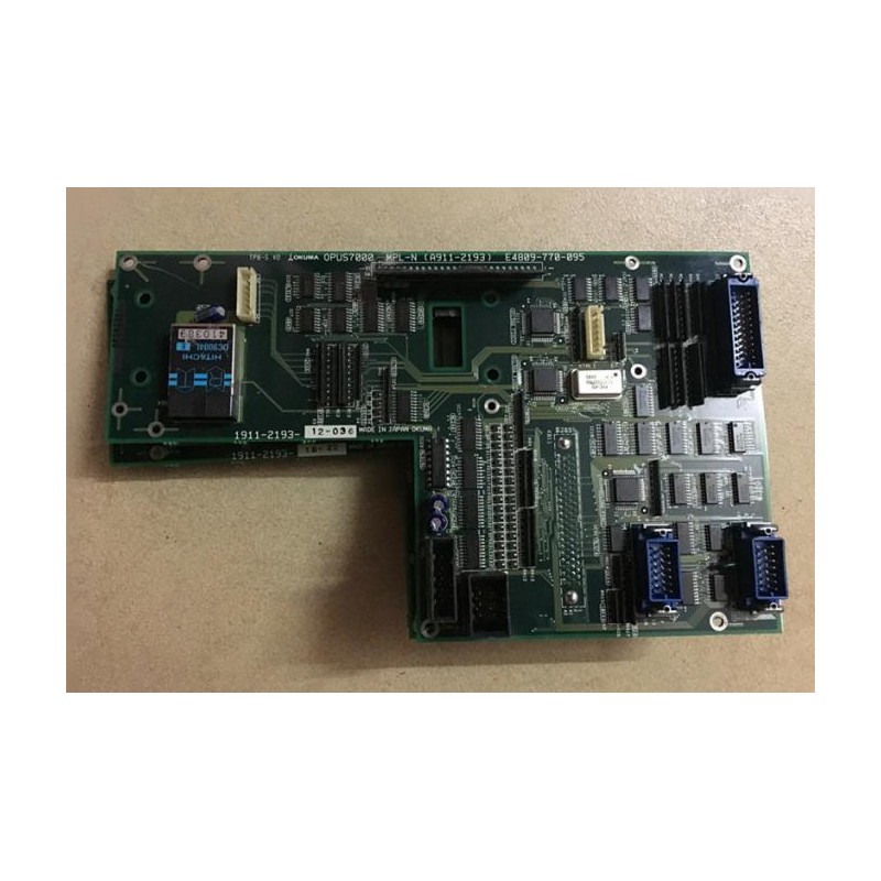 Okuma MPL-N Board - Precision Control Technology for Automation    -    Okuma E4809-770-095 Opus7000 MPL-N Board | High-Speed Pr