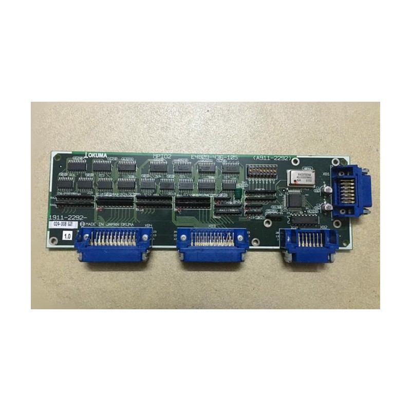 Okuma CNC E4809-436-105 Board: Precision CNC Controller    -    Okuma CNC E4809-436-105 Board | High-Precision Control Board for