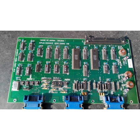 Okuma Cnc ECP Board - Precision CNC Machining Upgrade   -   Okuma CNC E4809-436-027-A Opus 5000-II ECP Board | High-Performance 