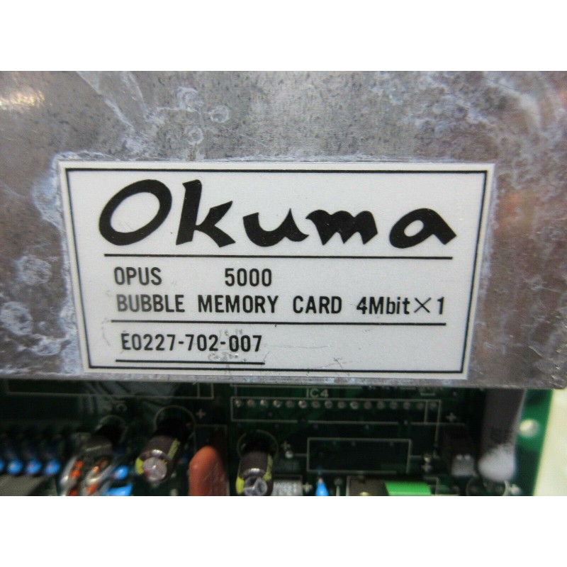 Okuma E0227-702-007 Bubble Memory Card - High-Speed Storage    -    Okuma E0227-702-007 Bubble Memory Card - Reliable High-Speed