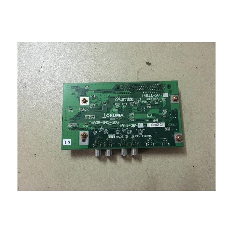 Okuma E4809-045-206 Opus7000 FCP Card - Precision Machining Control    -    Okuma E4809-045-206 Opus7000 FCP Card | High-Perform
