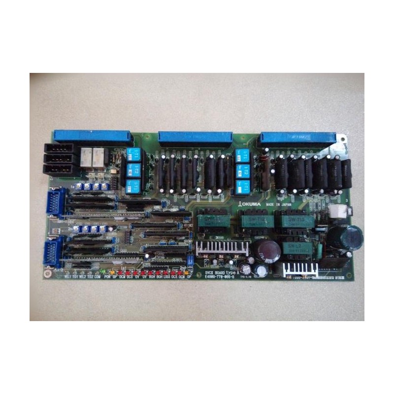 Okuma E4809-770-085-B SVCII Board Type A - Precision CNC Machine Component    -    Okuma E4809-770-085-B SVCII Board Type A | Hi