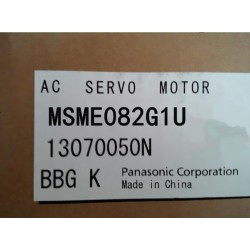 Panasonic MINAS A5 MSME082G1U Servo Motor 200V 750W | High-Performance Servo Motor