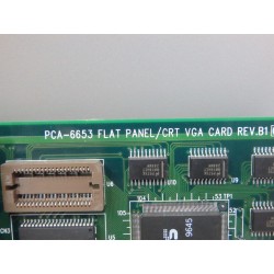 Advantech PCA-6653 VGA Card | Flat Panel & CRT Display | High Resolution      -       Enhance Industrial Graphics with Advantech