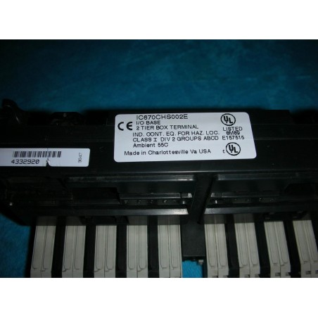 Enhance Automation: GE Fanuc IC670CHS002E I/O Terminal Block