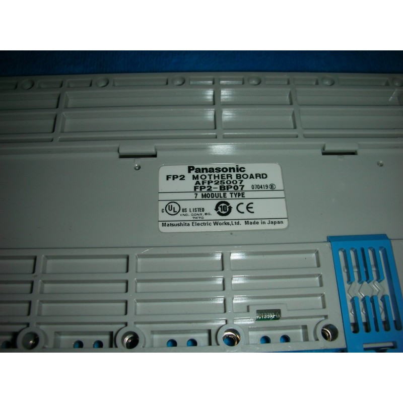 Panasonic FP2-BP07 FP2 Motherboard          -          Panasonic FP2-BP07 FP2 Motherboard - High-Performance PLC Component | Pan