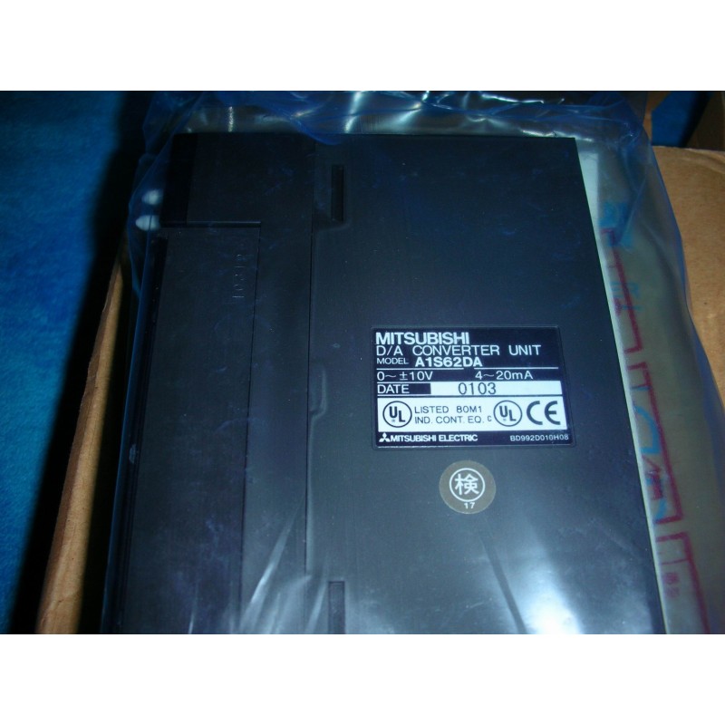 Mitsubishi A1S62DA D/A Converter Unit | High Precision Analog Output