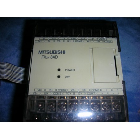 Mitsubishi FX2N-8AD PLC | 8-Channel Analog Input Module | Precision Data Acquisition