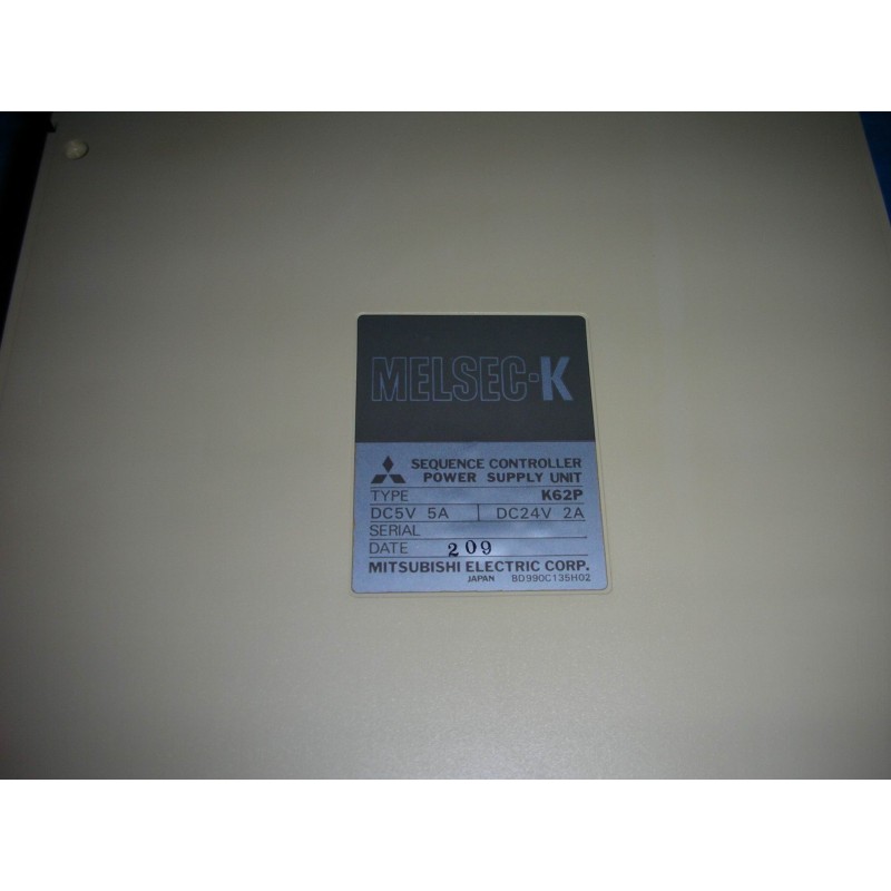 Mitsubishi K62P PLC | Advanced Programmable Logic Controller | High-Speed & Expandable