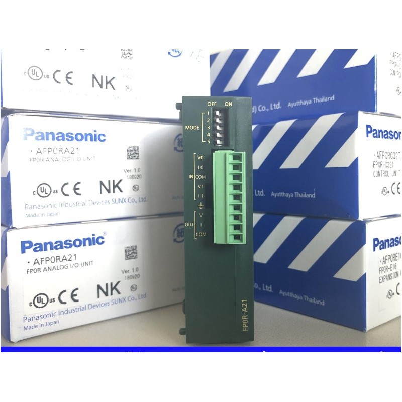 Panasonic AFP0RA21 FP0-A21 Analog I/O Unit      -      Panasonic AFP0RA21 FP0-A21 Analog I/O Unit | Precision Analog Signal Proc