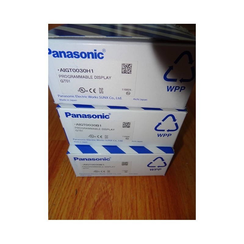 Panasonic AIGT0030B1 AIGT0030H1 AIGT0030B AIGT0030H Programmable Display      -       Panasonic AIGT0030B1 AIGT0030H1 AIGT0030B 