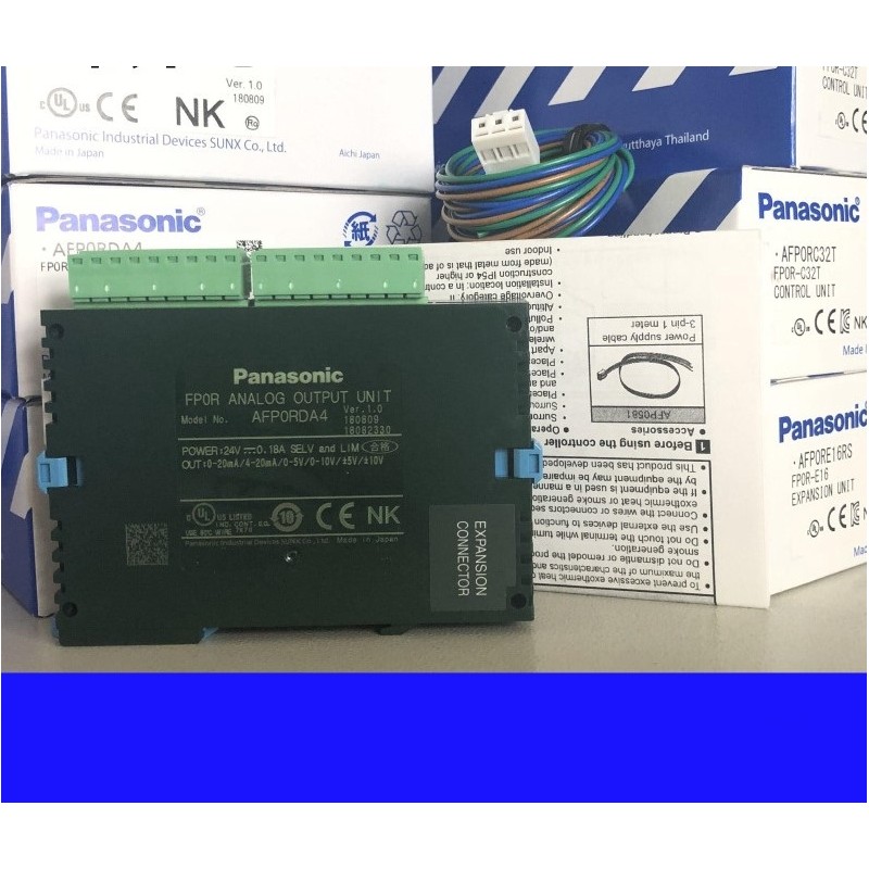 Panasonic AFPORDA4 FPOR-DA4 FPO-AO4V FPO-AO4I  Analog Output Unit       -         Panasonic AFPORDA4 FPOR-DA4 FPO-AO4V FPO-AO4I 