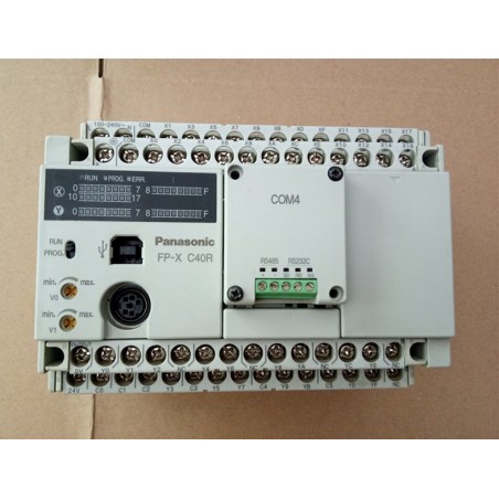 Panasonic AFPX-C40R-F  FP-X C40R  FPX-C40R Control Unit         -            Panasonic AFPX-C40R-F FP-X C40R Control Unit | Adva
