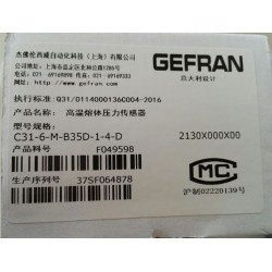 Buy Gefran C31-6-M-B35D-1-4-D Precision Pressure Sensor | Industrial Sensors