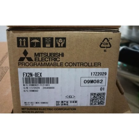 Mitsubishi FX2N-8EX PLC Expansion Unit | 8 Discrete Inputs | Reliable Automation Solution