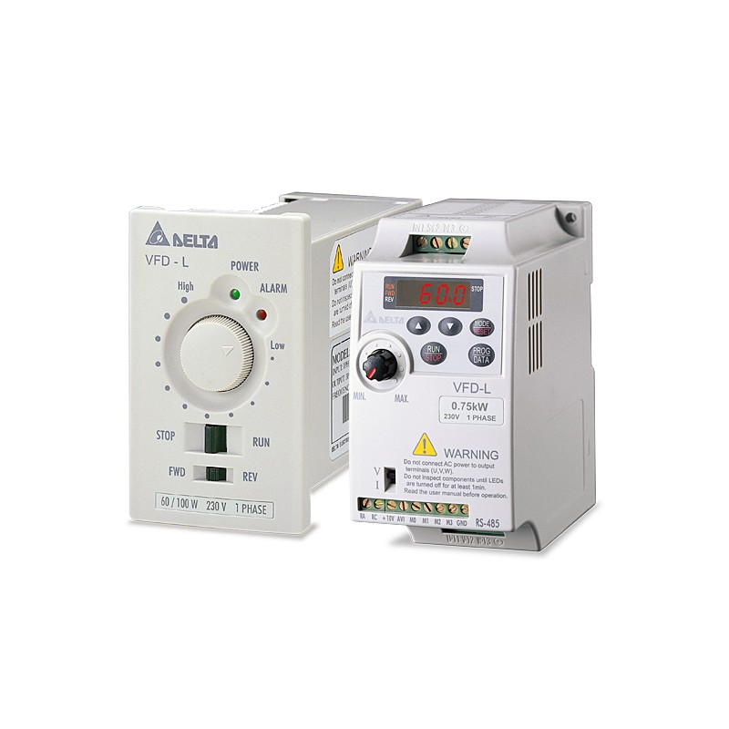 Delta VFD007L21E 0.75Kw Inverter | High-Performance Motor Control Solution