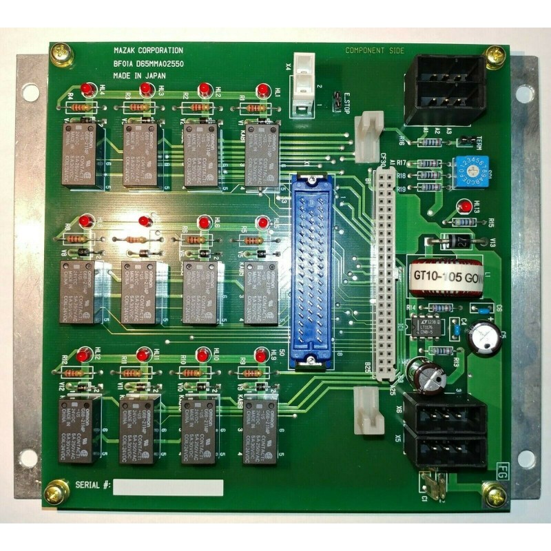 Mitsubishi Mazak HR371-Y BF01A Control Board | D65MMA02550 BN638B589H01 | High-Performance CNC Component