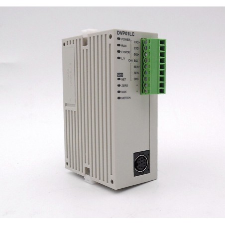 Delta DVP01LC-SL Load Cell Module | High-Precision 24-bit RS-485 Interface