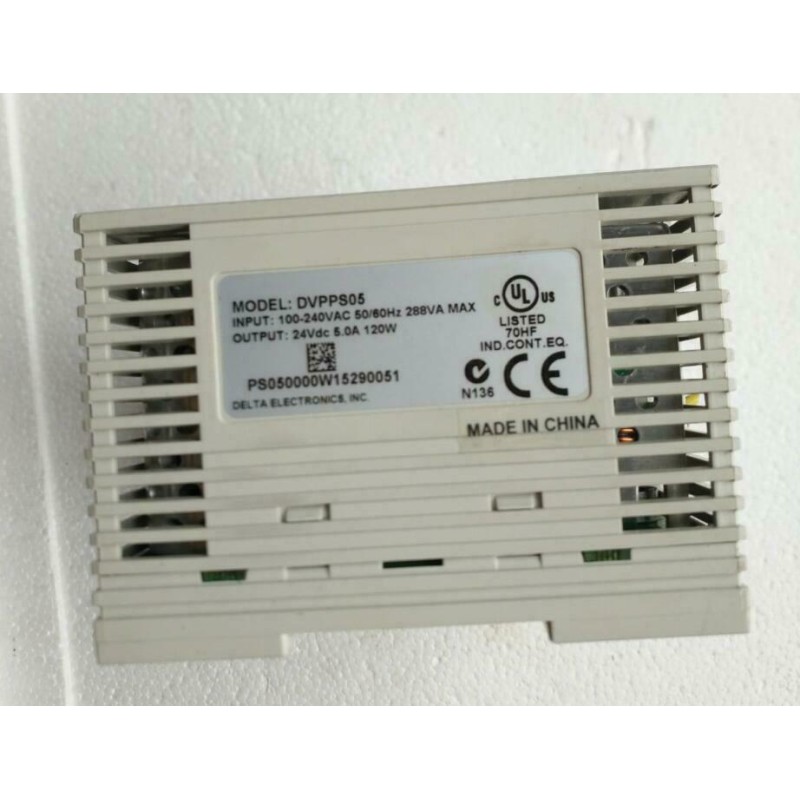 Delta DVPPS05 Power Supply | High-Efficiency Industrial Power Solution