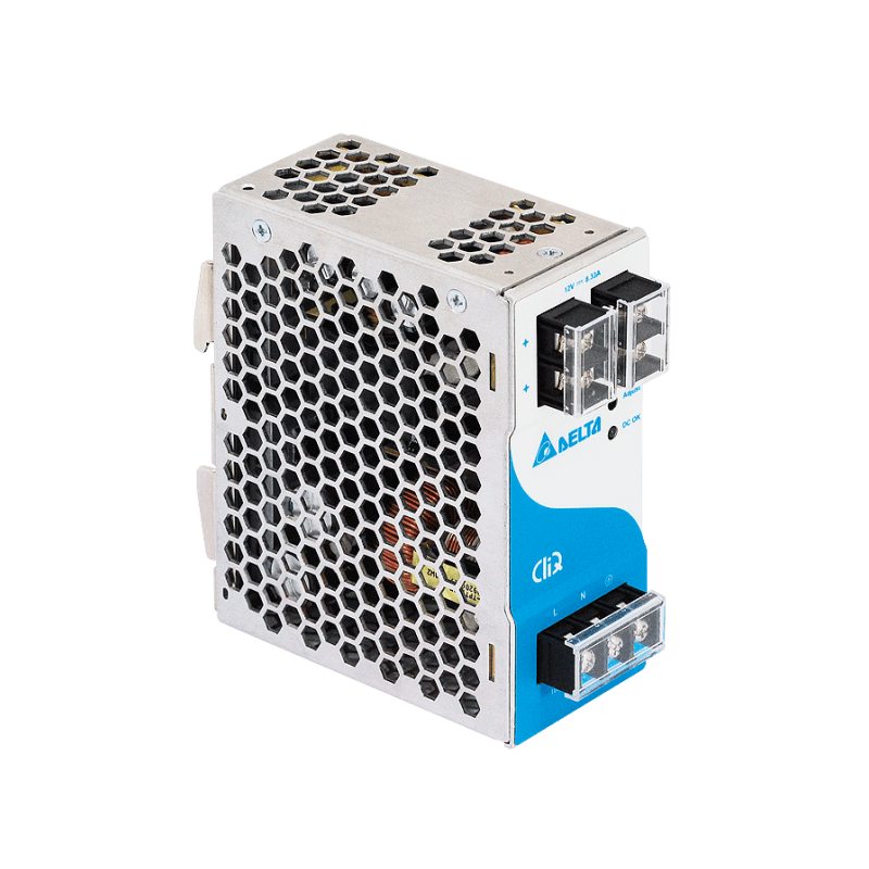 Delta DRP012V100W1AA DIN Rail Power Supply | 12V DC, 100W | Industrial Power Solution
