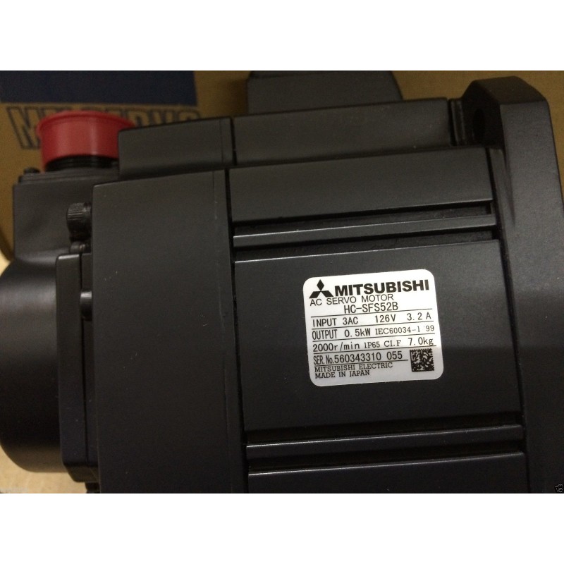 Mitsubishi HC-SFS52B Servo Motor – High-Performance AC Servo Motor for Robotics and CNC