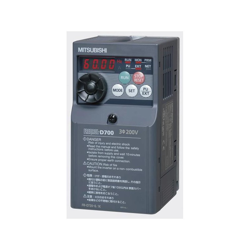 Mitsubishi FR-D720-238-E8 Inverter | High Performance Variable Frequency Drive
