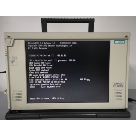 Siemens SIMATIC PG740 III 6ES7742-2AC20-0AA0 | High-Performance Programming & Diagnostic Tool